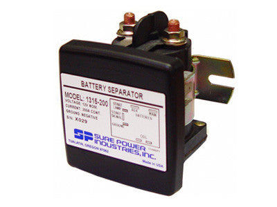 DEFA KAKSOISAKKURELE 12V 200A