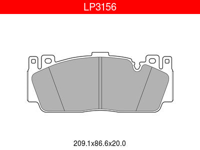 JARRUPALASARJA DELPHI ETU, BMW M (F6, F10, F12, F13, F18)