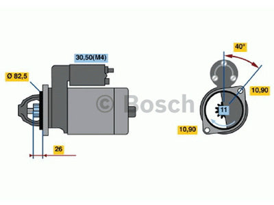 STARTTI BOSCH UUSI KHD 24V #