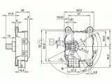 SÄÄTOMOOTTORI BOSCH 24V
