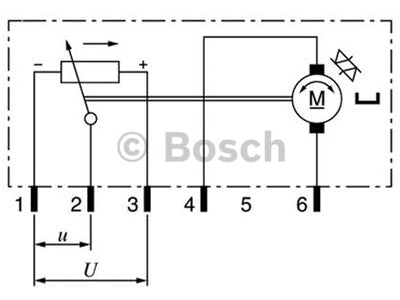 SÄÄTOMOOTTORI BOSCH 24V