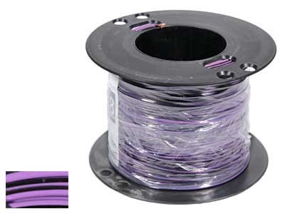 AUTOJOHTO 0,75 VIOLETTI-MUSTA 100M/KELA