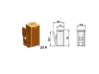 SULAKE MINI CLIP 25A RUSK