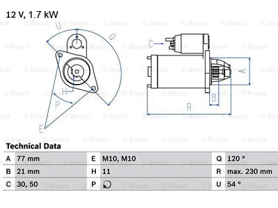 STARTTI BOSCH HYUNDAI/KIA