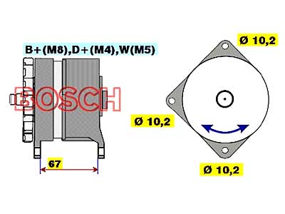 LATURI 24V 65A 0120468131