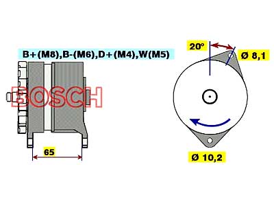LATURI 24V 80A 0120468140