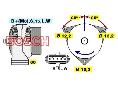 LATURI 24V 100A 0123525501
