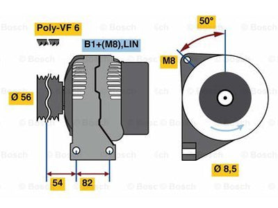 LATURI BOSCH 12V 140A