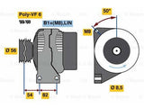 LATURI BOSCH 12V 140A