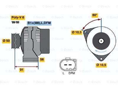 LATURI BOSCH 12V 180A