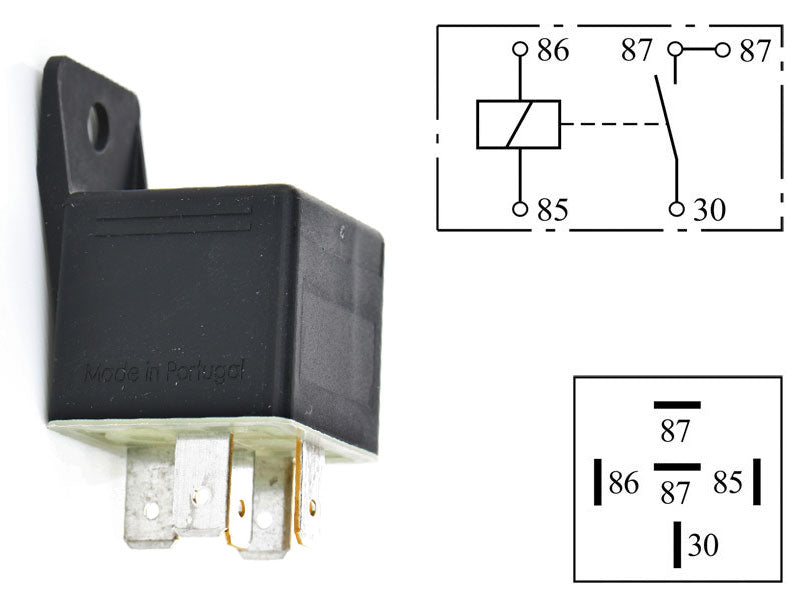 RELE 24V 20A 2X 87
