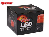 C-BRIGHT LED-MINIMAJAKKA 60 LED 12-24V TUP.SYT. MAG.