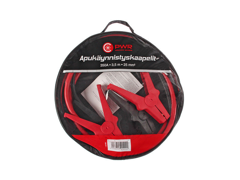 C-PWR 350A APUKÄYNNISTYSKAAPELIT 3,5M 25MM2