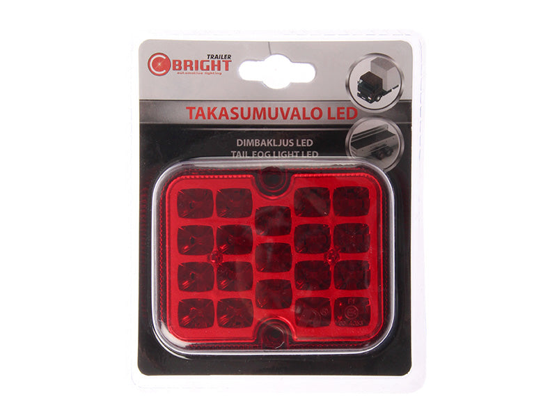 C-BRIGHT SUMUVALO 19XLED 12-24V 100X80MM