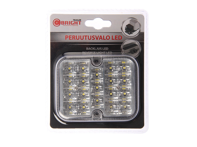 C-BRIGHT PERUUTUSVALO 19XLED 12-24V 100X80MM