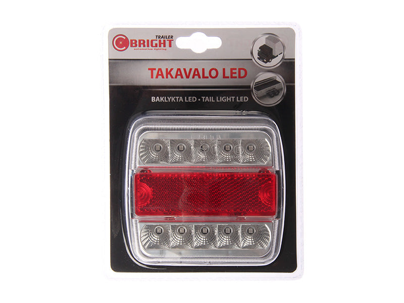 C-BRIGHT LED TAKAVALO 100X100X40MM 12V