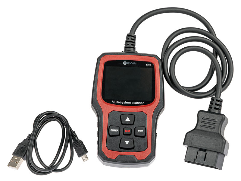 C-PWR OBD II TESTERI S200