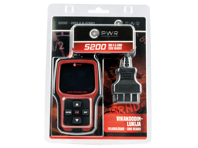 C-PWR OBD II TESTERI S200