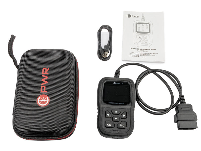 C-PWR OBD II TESTERI S500 VAG