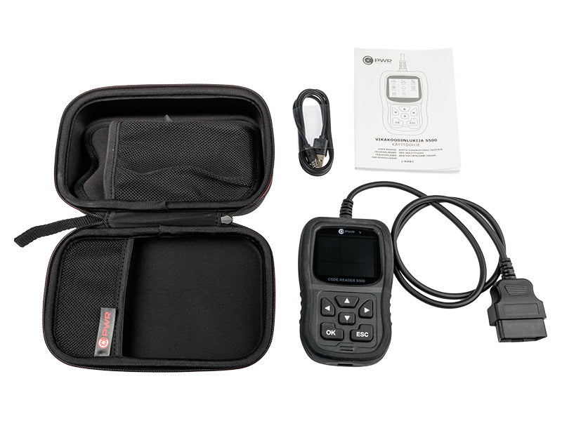 C-PWR OBD II TESTERI S500 VAG