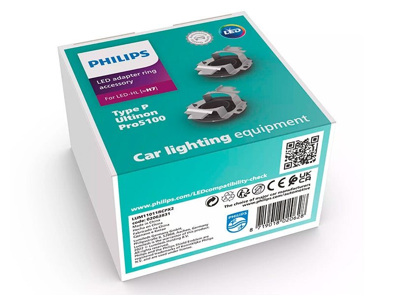 ADAPTERIPARI H7 LED POLTTIMOILLE TYYPPI RCP