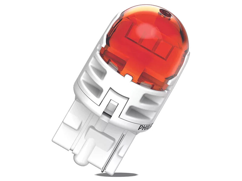 POLTTIMOPARI PHILIPS LED W21W 12V AMBER  PRO6000