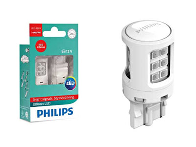 POLTTIMOPARI PHILIPS W21/5 LED RED 11066 ULR 12V X2