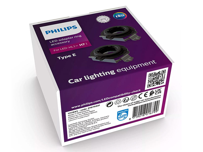 ADAPTERIPARI H7 LED POLTTIMOILLE TYYPPI E