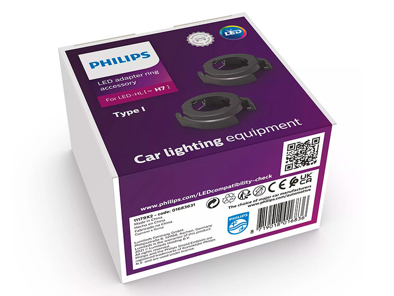 ADAPTERIPARI H7 LED POLTTIMOILLE TYYPPI I