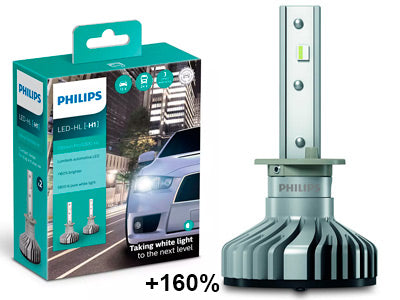 POLTTIMOPARI PHILIPS LED H1 ULTINON PRO5000 HL