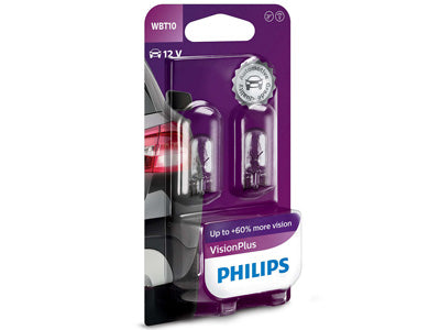 POLTTIMOPARI PHILIPS WBT10 12V 6W BLISTER