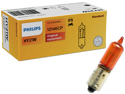 POLTTIMO PHILIPS 12V HY21W BAY9S