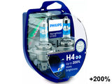 POLTTIMOPARI PHILIPS H4 12V RACINGVISION GT200 BLISTER