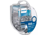 POLTTIMOPARI PHILIPS H4 12V WHITEVISION ULTRA BLISTER