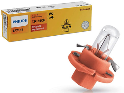POLTTIMO PHILIPS 12V 1,1W BX8,4D ORANGE