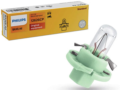 POLTTIMO PHILIPS 12V 2W BX8,4D LIGHT GREEN