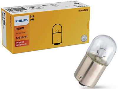 POLTTIMO PHILIPS 12V 10W R10W BA15S