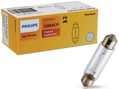 POLTTIMO PHILIPS FESTOON T10,5X43 12V 10W SV8,5