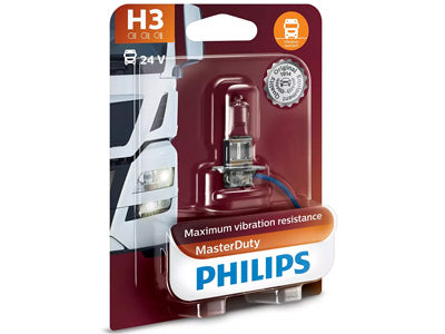 POLTTIMO PHILIPS H3 24V MASTERDUTY BLISTER