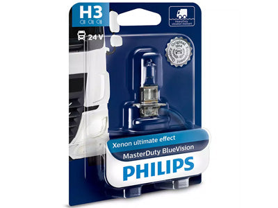 POLTTIMO PHILIPS H3 24V BLUEVISION BLISTER