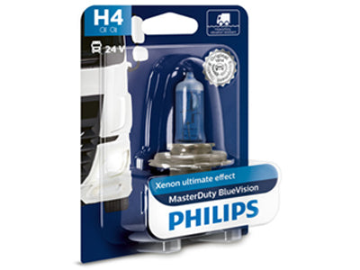 POLTTIMO PHILIPS H4 24V BLUEVISION BLISTER