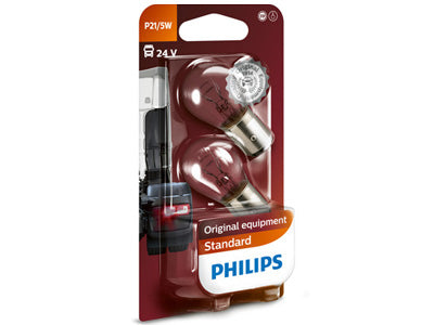 POLTTIMOPARI PHILIPS P21/5W 24V BAY15D BLISTER