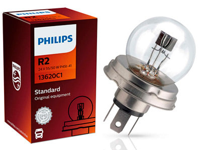 POLTTIMO PHILIPS R2 24V 55/50W P45T-41