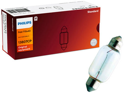POLTTIMO PHILIPS FESTOON 24V T15X43 18W SV8,5