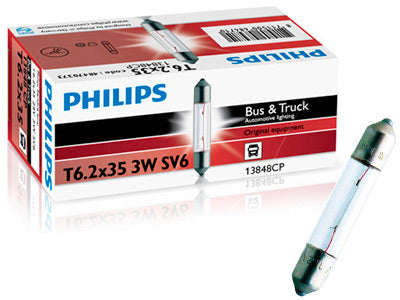 POLTTIMO PHILIPS FESTOON 24V T6,2X35 3W SV6
