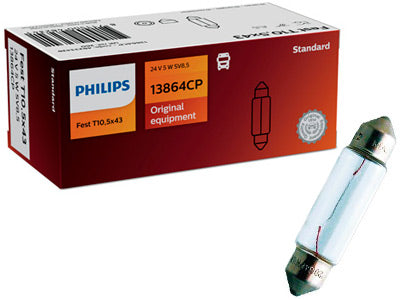 POLTTIMO PHILIPS FESTOON 24V T10,5X43 5W SV8,5