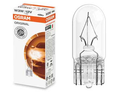 OSRAM ORIGINAL 12V W3W