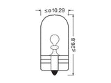 OSRAM ORIGINAL 12V W5W DOUBLE