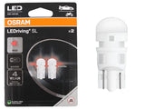 OSRAM LEDRIVING SL 12V W5W RED