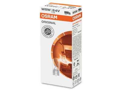 OSRAM ORIGINAL 24V W5W